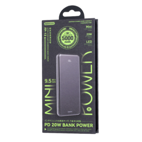 Power Bank, Portable Charger - REMAX FP-13 Ultra-Thin PD20W 5000mAh Fast Charging Power Bank - Grey, wholesale price