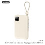 Chargeur Portable, Batterie Externe - Power Bank à Charge Rapide 22.5W avec Double Câble 10000mAh FC-13 REMAX - Noir, prix de gr