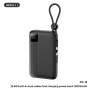 Batterie externe, Chargeur portable - Power Bank à Charge Rapide 22.5W avec Double Câble 10000mAh FC-13 REMAX - Blanc, prix de g