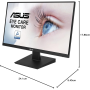 Moniteur, Display - Écran PC ASUS VZ239HE 23" 90LM0330-B03670 - IPS 1920x1080 FHD / Filtres de Lumière Bleue - Noir - Occasion a