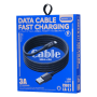 Charging Cable - A-L Lightning Cable 3A Light in Braided Aluminum Alloy with Fast Charging REMAX CB01(A-L) - 1.2M - Gray, wholes