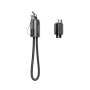 Charging Cable - REMAX C5(C-L) 30W Type-C to Lightning Cable with Braided Cord and Zinc Alloy Connector - 0.2m, wholesale price