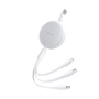 Multi-Connector Cord, Charging Cable - 3-in-1 3A cable - USB-Type C+L+Micro - 15W fast charging REMAX RC-C195(A-C+L+M) - 1.2M - 