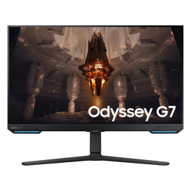 Écran, Moniteur - Écran PC Gaming Samsung Odyssey G7 G70B LS28BG700EPXEN 28" 4K UHD - 144 Hz - Noir - Occasion avec Chargeur Câb