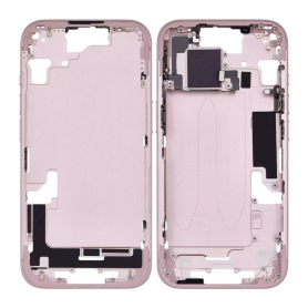 Back Cover Housing iPhone 15 Pink Battery Original Dismantled Grade AB No Back Glass