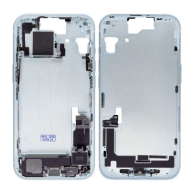 Back Cover Housing iPhone 15 eSIM No Glass Bleu Battery Original Dismantled Grade A