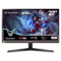 Écran, Display - Écran PC LG 27GN800-B 27GN800-B.AEU 27" QHD - 1ms GtG / 144 Hz / FreeSync - Noir - Occasion avec Chargeur Câble
