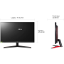 Écran, Display - Écran PC LG 27GN800-B 27GN800-B.AEU 27" QHD - 1ms GtG / 144 Hz / FreeSync - Noir - Occasion avec Chargeur Câble