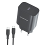 Charger, Adapter - 25W USB-C Fast Charger + USB-C/USB-C Cable XSSIVE XSS-AC66NB CC, wholesale price