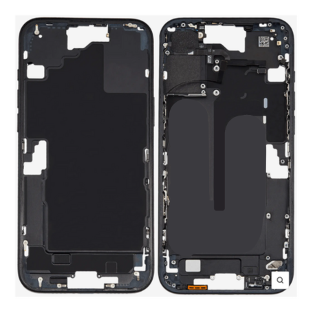 Replacement Frame - IPhone 16E Chassis without Rear Glass without Battery White (Original Disassembled) Grade AB, wholesale pric