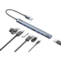 USB Hub, Multiport Adapter - XSSIVE XSS-HUB15 7-in-1 USB HUB/USB-A Adapter, wholesale price