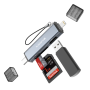 Adaptateur, Convertisseur - Lecteur de carte USB2.0 USB-A/USB-C XSSIVE XSS-OTG18, prix de gros.