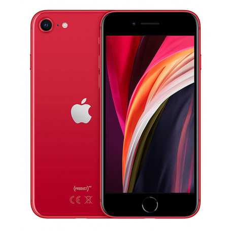 Smartphone Apple, Téléphone - iPhone SE 2020 64 Go Rouge - Grade A avec boîte et accessoires, prix de gros.