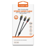 Adaptateur, Cordon - Câble Audio Stéréo USB-C/2 RCA JACKS - 1,5M - XSSIVE XSS-C-2RCA, prix de gros.