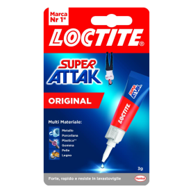 Adhésif, Fixateur - Colle pour Multi Materiale - 3g - Loctite Super Attack Original, prix de gros.