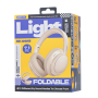 Headphones, Earphones - REMAX RB-100HB 3-Mode Foldable Wireless Headphones - Beige, wholesale price