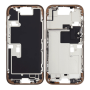 Cadre, Structure, Coque - Châssis iPhone 16 Pro Max sans Vitre Arrière sans Batterie Titane Sable eSIM US (Original Demonté) Gra