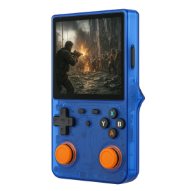 Appareil de Jeu, Console Portable - Mini Console de Jeu Vidéo Portable R36 ULTRA Écran 4" 64 Go - Bleu, prix de gros.