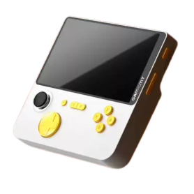 Gaming Console, Handheld Device - Jellymini5 E5 5" IPS Screen 64GB Portable Video Game Console with 22W Fast Charging - White & 