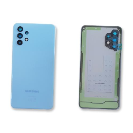 Vitre arrière, Dos - Vitre arrière Samsung Galaxy A32 5G (A326B) Bleue (Service Pack) - GH82- 25080C, prix de gros.