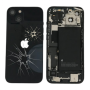 Parts, Components - iPhone 13 Black Complete Chassis - Charging Connector + Battery (Original Disassembled) Broken Rear Glass +