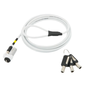 Antivol, Serrure - Câble de sécurité Mobilis Rotating Security Lock Key 001329 - Slim - 1.8 m avec 2 clés, prix de gros.