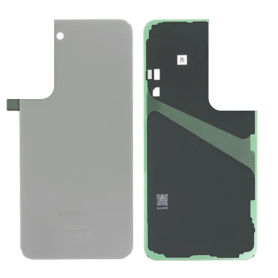 Back Glass, Rear Cover - Samsung Galaxy S22 5G (S901B) Grey Rear Glass Frameless Lens (Original Disassembled) - Grade A, wholesa