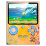 Handheld Console, Gaming Device - Mini Portable Video Game Console with Powerbank 6000mAh G6 3.5" Screen 128GB - Pink Blue, whol