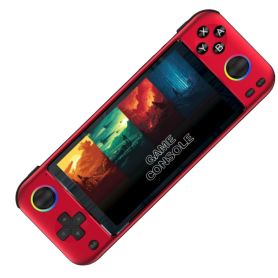 Gaming Console, Handheld Device - R900 Multifunctional Portable Video Game Console 5" IPS Screen 64GB - Red, wholesale price