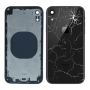 Châssis, Cadre, Coque - Châssis Vide iPhone XR Noir (Origine Demonté) - Vitre Arrière Cassé, prix de gros.