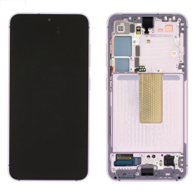 Screen, Display - Samsung Galaxy S23 5G 2023 (S911) Sliver Screen Frame (Original Dismantled) - Grade A, wholesale price