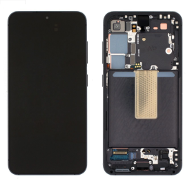 Screen, Display - Samsung Galaxy S24 Plus (S926) Black Screen Frame (Original Disassembled) - Grade A, wholesale price