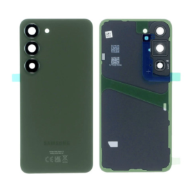 Dos, Couverture - Vitre arrière Samsung Galaxy S23 5G (S911B) Verte (Original Démontée)-Grade AB, prix de gros.