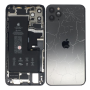 Parts, Components - iPhone 11 Pro Black Full Frame - Charging Connector + Battery (Original Disassembled) Broken Lens, wholesale