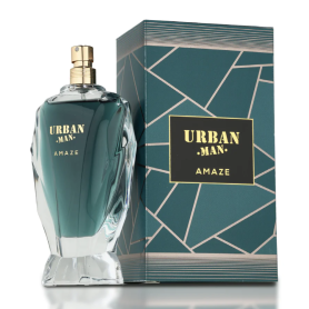 Cologne, Scent - Fragrance World Urban Man Amaze Eau de Parfum - for men - 90ml, wholesale price