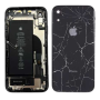 Back Cover - Rear Frame iPhone XR with Black Battery (Original Disassembled) - Broken, wholesale price