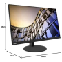 Moniteur, Display - Écran PC Lenovo ThinkVision T27p-10 61DAMAT1EU 27" UHD - IPS / 60 Hz - Noir - Occasion avec Chargeur Câble, 
