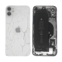 Back Glass, Rear Cover - Back Cover Housing iPhone 11 White - Charging Connector Battery (Original Dismantled) - Cassé, wholesal
