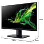 Écran, Display - Écran PC ACER KA240Y UM.QX2EE.005 24" Full HD - ‎1920 x 1080 / Filtre à lumière bleue - Noir - Occasion avec Ch