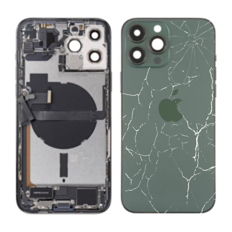 Repair Parts, Replacement Components - iPhone 13 Pro Max Green Full Frame - Charging Connector without Battery (Original Disasse