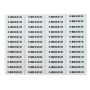 Tags AM, Etiquettes Antivol - Étiquettes de sécurité AM 58kHz étiquettes de sécurité adhésives - 5000 Pcs, prix de gros.