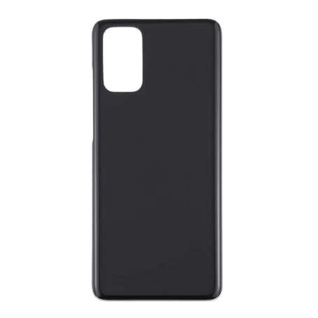 Dos, Couvercle - Vitre arrière Samsung Galaxy S20 Plus 4G/5G (G985F/G986B) Noir Sans Contour Lentille (Original Démontée) - Grad