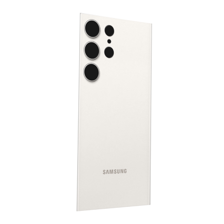 Remplacement, Dos - Vitre Arrière Samsung Galaxy S23 Ultra (S918B) Sans Contour Lentille Lavende (Original Démonté) - Grade A, p