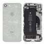 Replacement Parts - iPhone 8 White Complete Chassis - Charging Connector + Battery (Original Disassembled) - Broken, wholesale p