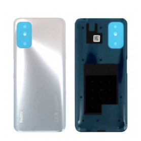 Back Glass - Xiaomi Redimi Note 10 5G Rear Window without Lens White (Original Disassembled) - Grade A, wholesale price