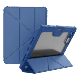 Coque de Protection Apple iPad Nillkin Bumper Pro - Multi-angle Folding - Bleu | Achat Éco-Conscient & Livraison Rapide