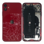 Back Cover - Empty Frame iPhone 12 Red (Original Disassembled) - Broken, wholesale price