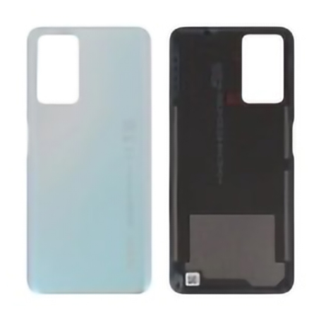 Dos, Coque - Vitre Arrière Oppo A96 5G Sans Contour lentille (Original Démonté) Bleu Arc En Ciel- Grade A, prix de gros.
