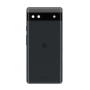 Dos, Vitre arrière - Vitre Arrière Google Pixel 6A Noir (Original Démonté) - Grade A, prix de gros.