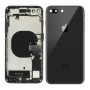 Housing, Frame - Chassis Complete iPhone 7 Plus Black - Charging Connector without Battery (Originally Disassembled) Grade AB, w